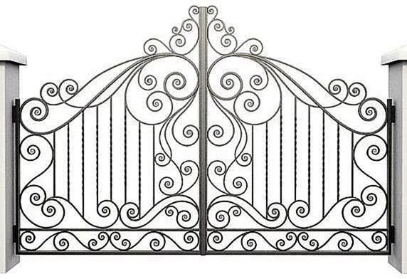 Распашные ворота Commander-16 (Нитроэмаль)