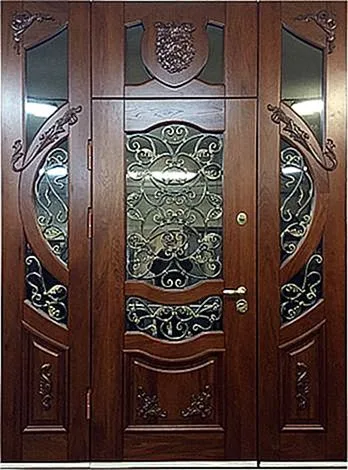 Входная дверь Massive-85 (Массив дерева) - внешняя сторона